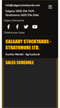 Mobile Screenshot of calgarystockyards.com